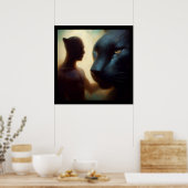 Spirit Animal Panther 2 Poster (Küche)