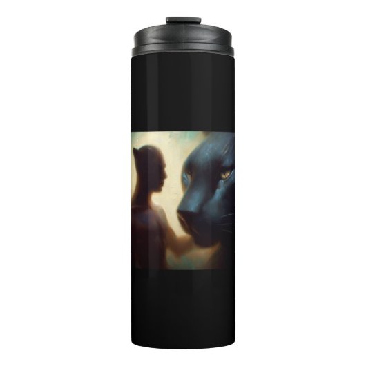 Spirit Animal Panther 2 Thermosbecher (Vorderseite)