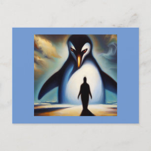 Spirit Animal Penguin 1 Postkarte