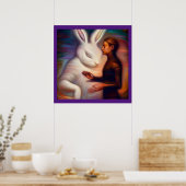 Spirit Animal Rabbit 1 Poster (Küche)