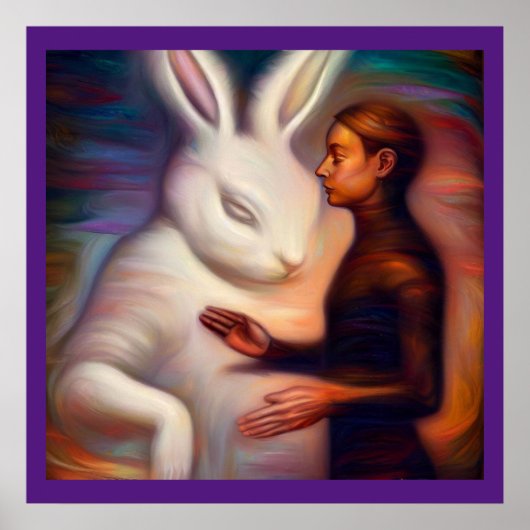 Spirit Animal Rabbit 1 Poster (Vorne)