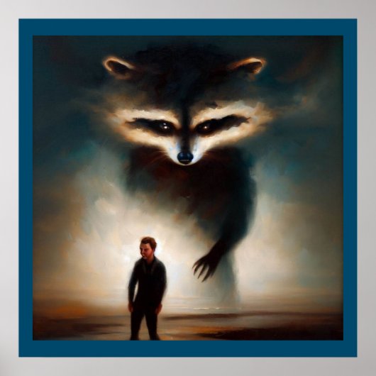 Spirit Animal Raccoon 1 Poster (Vorne)