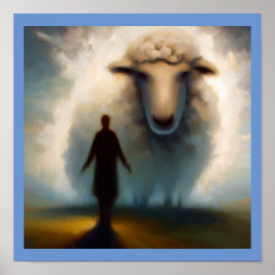 Spirit Animal Sheep 1 Poster