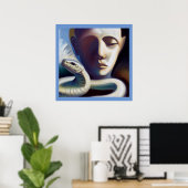 Spirit Animal Snake 2 Poster (Heimbüro)