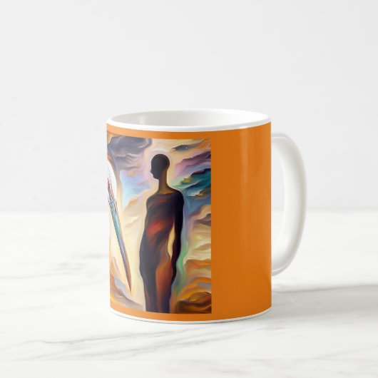 Spirit Animal Stork 2 Kaffeetasse (VorderseiteRechts)