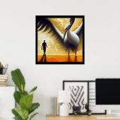 Spirit Animal Stork 3 Poster (Heimbüro)