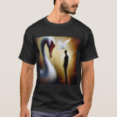 Spirit Animal Swan 1 T-Shirt (Vorderseite)