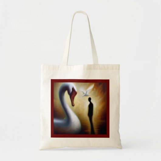Spirit Animal Swan 1 Tragetasche (Vorne)