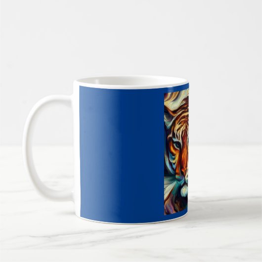 Spirit Animal Tiger 3 Kaffeetasse (Links)