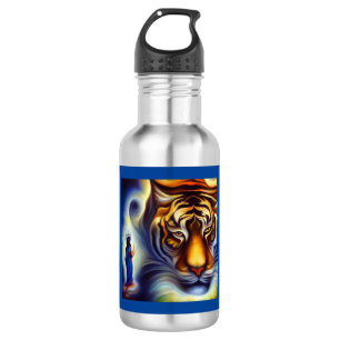 Spirit Animal Tiger 4 Edelstahlflasche