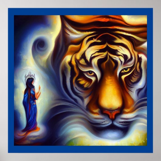 Spirit Animal Tiger 4 Poster (Vorne)