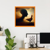 Spirit Animal Türkei 2 Poster (Heimbüro)