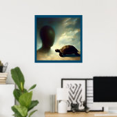 Spirit Animal Turtle 1 Poster (Heimbüro)