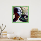 Spirit Animal Turtle 3 Poster (Küche)