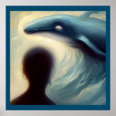 Spirit Animal Whale 1 Poster (Vorne)