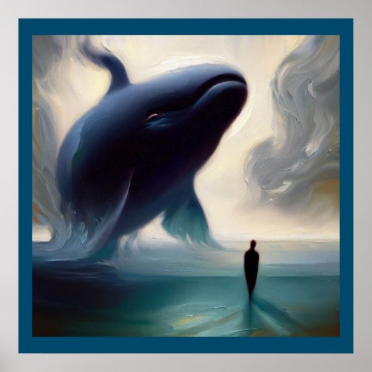 Spirit Animal Whale 2 Poster (Vorne)