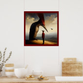 Spirit Animal Woodpecker 1 Poster (Küche)