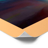 Spirit Animal Zebra 1 Poster (Ecke)