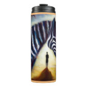 Spirit Animal Zebra 1 Thermosbecher (Vorderseite)