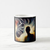 Spirit Animal Zebra 2 Kaffeetasse (Mittel)