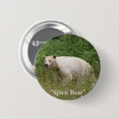Spirit Bear Geschenke Button (Vorne & Hinten)