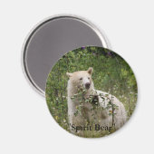 "Spirit Bear"-Geschenke Magnet (Vorderseite/Rückseite)