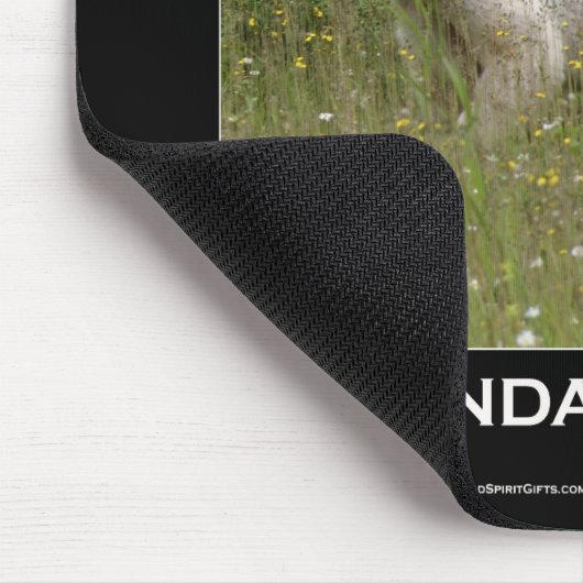 "Spirit Bear"-Geschenke Mousepad (Ecke)