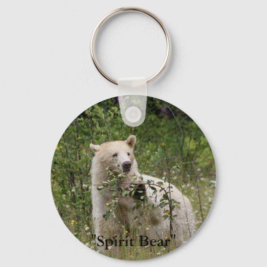 "Spirit Bear"-Geschenke Schlüsselanhänger (Vorderseite)