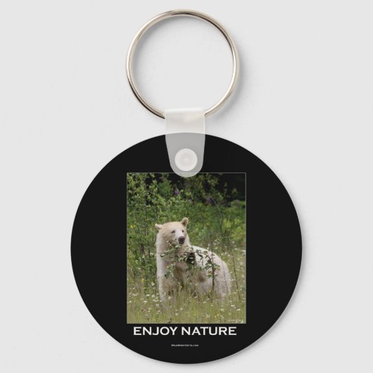 "Spirit Bear"-Geschenke Schlüsselanhänger (Vorderseite)