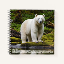 Spirit Bear Hardcover Notizblock