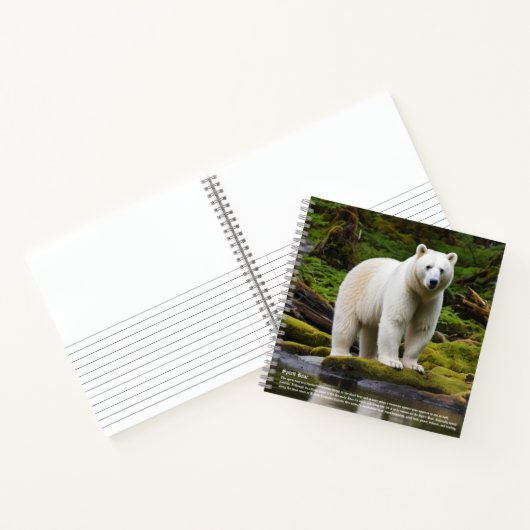 Spirit Bear Hardcover Notizblock (Innenseite)