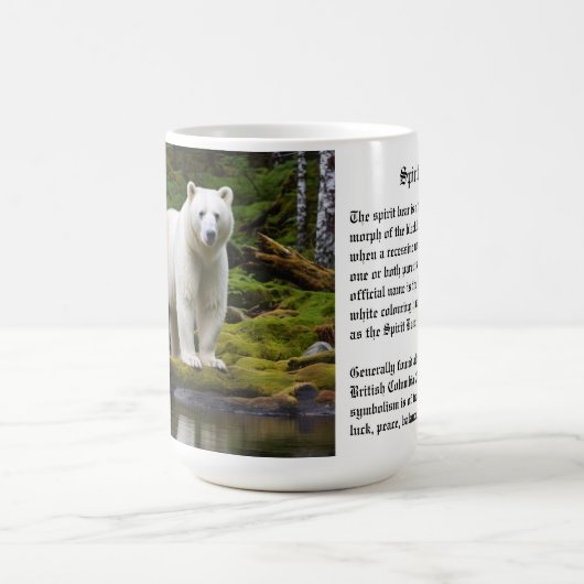 Spirit Bear Kaffeetasse (Mittel)