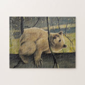 Spirit Bear Puzzle Personalisierte Kermode Bärensp (Horizontal)