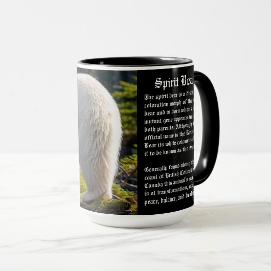 Spirit Bear Tasse (VorderseiteRechts)