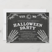 Spirit Board | Einladung von Halloween-Partys (Vorderseite)