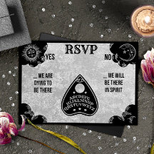 Spirit Board Gothic, Fall & Halloween-RSVP