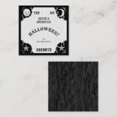 Spirit Board Halloween Little Note Card Mitteilungskarte (Vorne/Hinten)