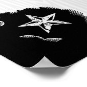 Spirit Board Happy Halloween Poster (Ecke)