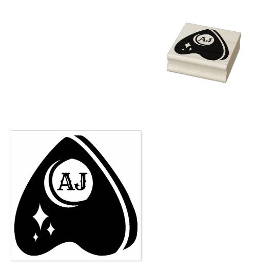 Spirit Board Planchette mit benutzerdefinierten In Gummistempel (Stempel)