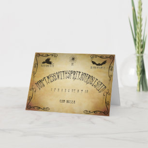 Spirit-Board-Spaß Karte