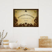 Spirit Board Spaß Poster (Küche)