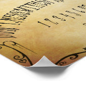 Spirit Board Spaß Poster (Ecke)