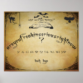 Spirit Board Spaß Poster