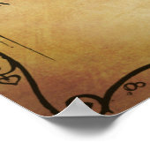 Spirit-Board-Spaß Poster (Ecke)
