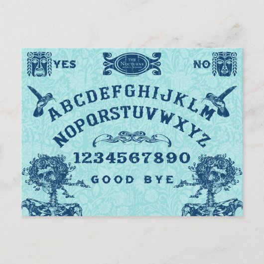 Spirit Board " The Nocturne" Postkarte (Vorderseite)