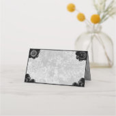 Spirit Board Vintag, Gothic Folded Platzkarte (Vorderseite)