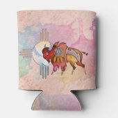 Spirit Buffalo Tiertotem Cooler Dosenkühler (Rückseite)