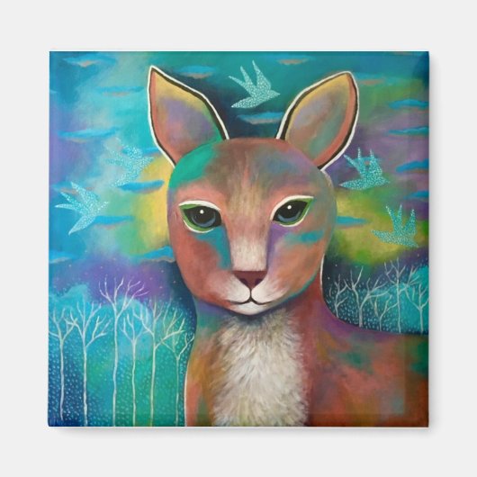 Spirit Cat Magnet (Vorne)