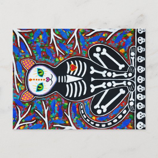 Spirit Cat Postkarte (Vorderseite)