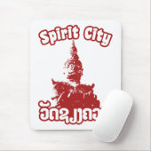 Spirit City - Wat Xieng Khuan, Vientiane, Laos Mousepad (Mit Mouse)